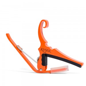 Kyser KG6O Quick-Change Guitar Capo - Orange Blaze